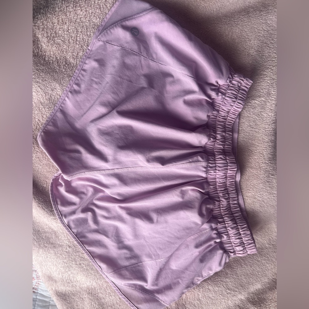 Lululemon Athletica Light Purple Athletic Shorts
